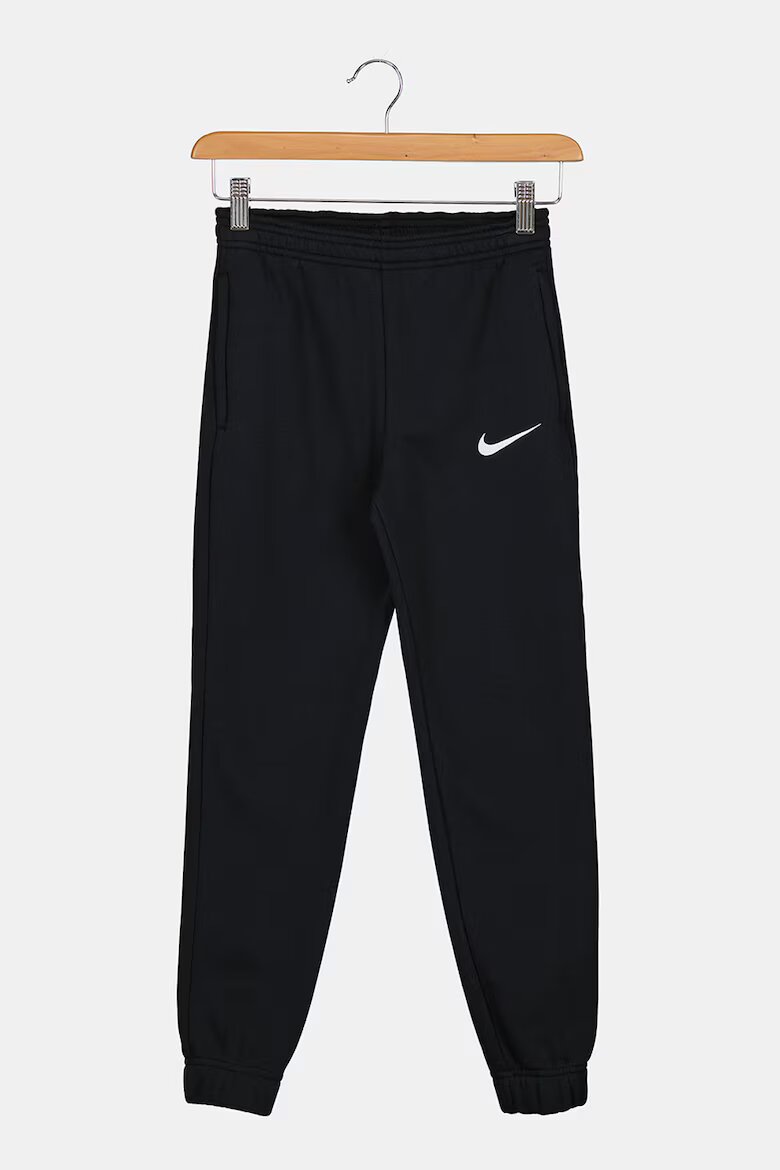 Nike Футболен панталон с джобове и лого Черен