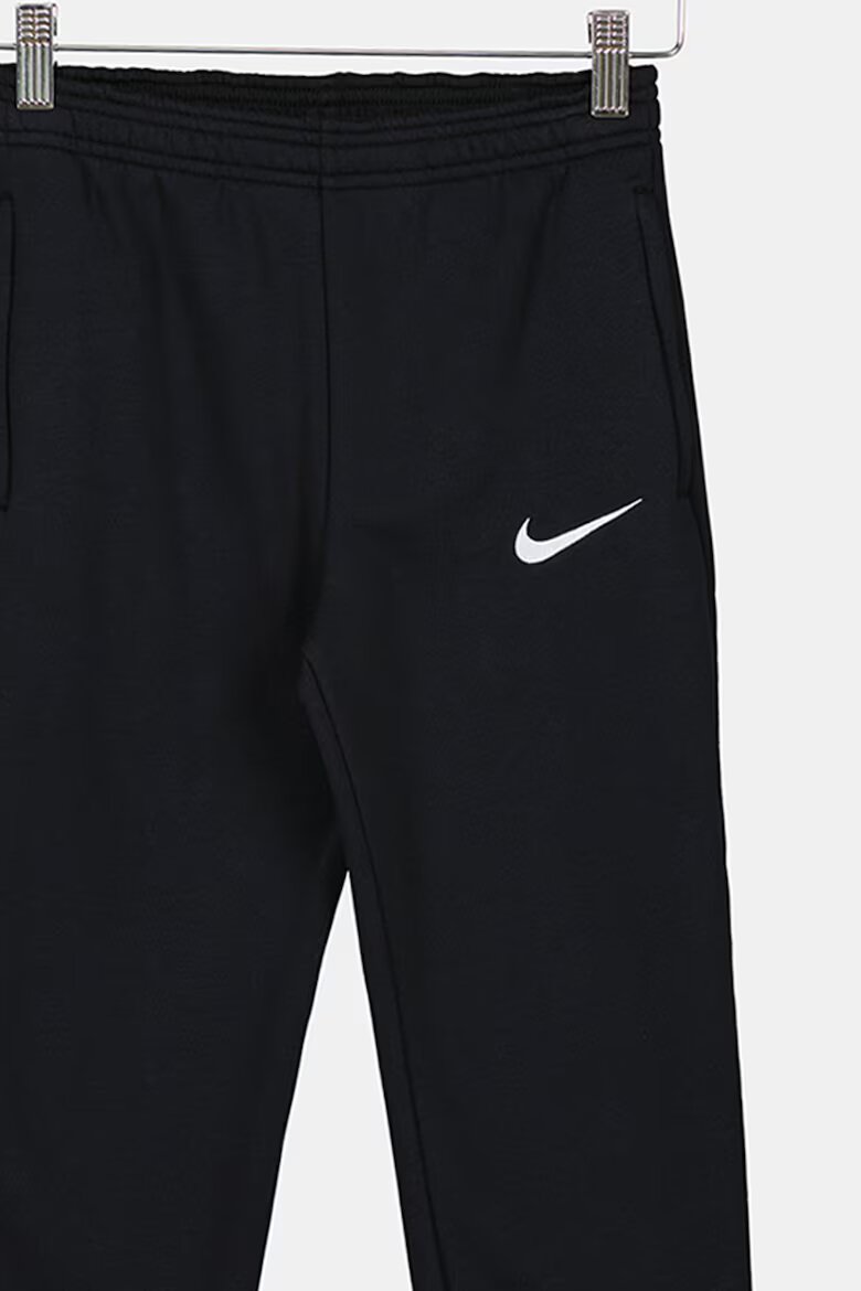 Nike Футболен панталон с джобове и лого Черен