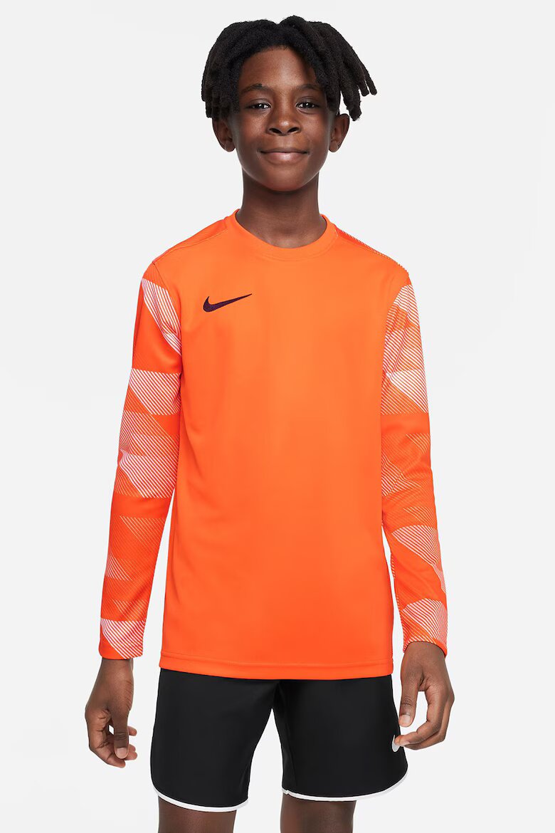 Nike Футболна блуза Dri Fit Бял/Светло оранжево