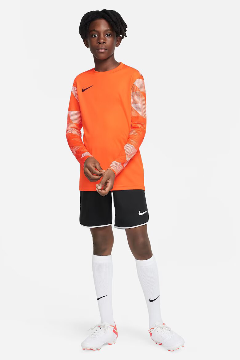 Nike Футболна блуза Dri Fit Бял/Светло оранжево