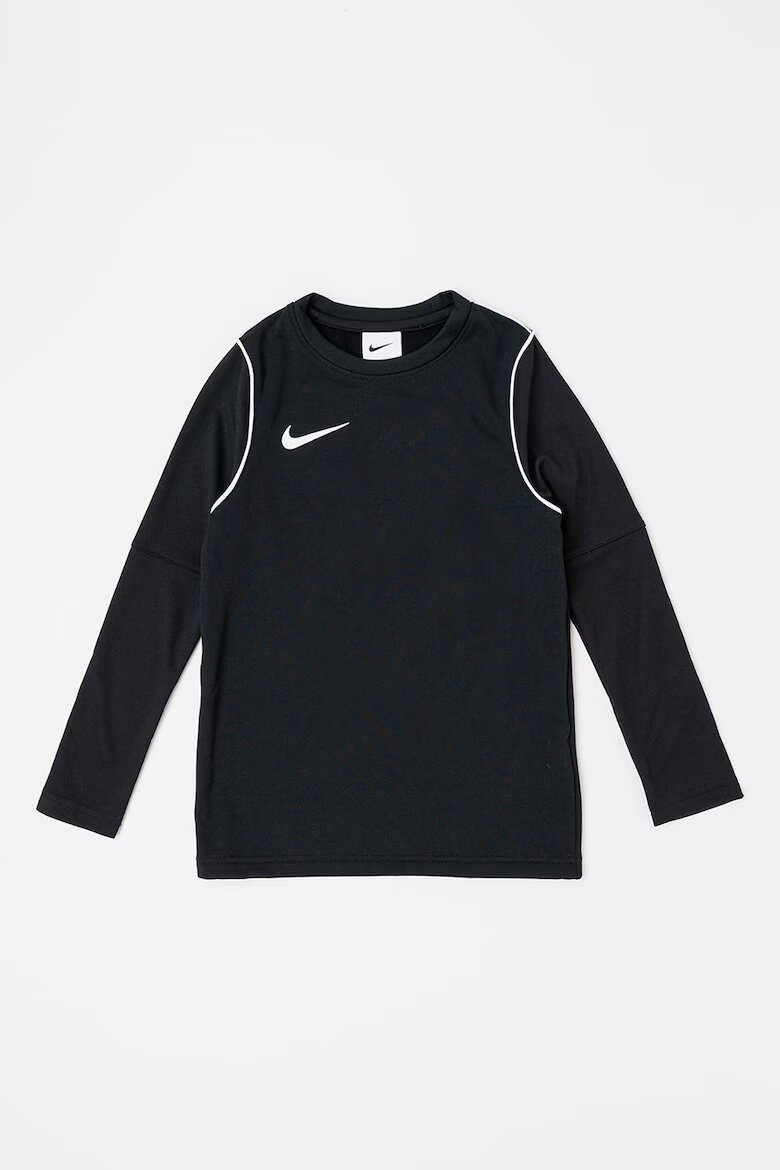Nike Футболна блуза Dri Fit с лого Бял/Черен