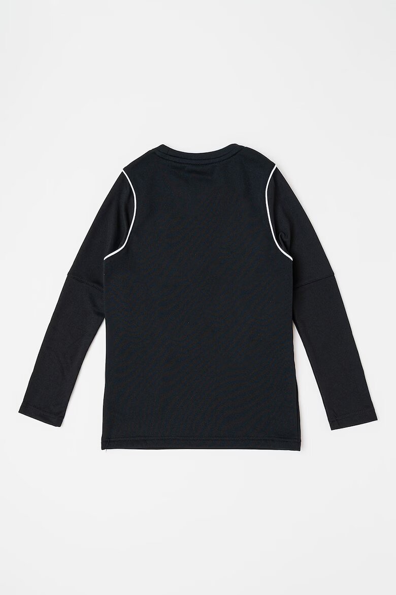 Nike Футболна блуза Dri Fit с лого Бял/Черен