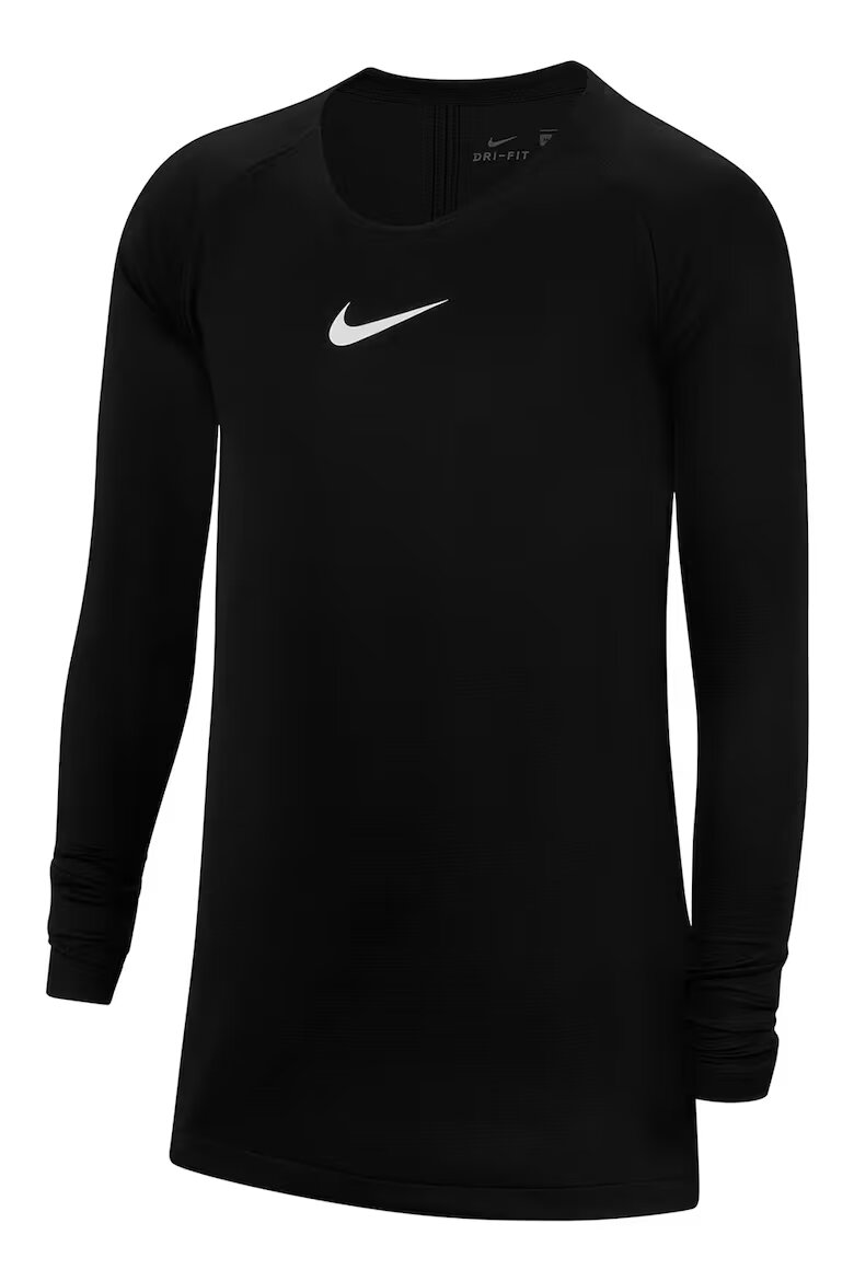 Nike Футболна блуза с цепки за палците Бял/Черен