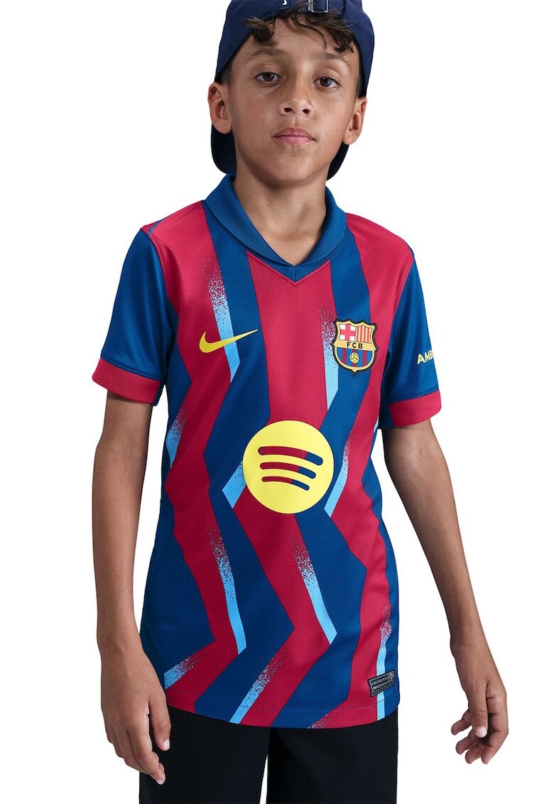 Nike Футболна тениска Dri Fit FC Barcelona - Червен/Тъмносин