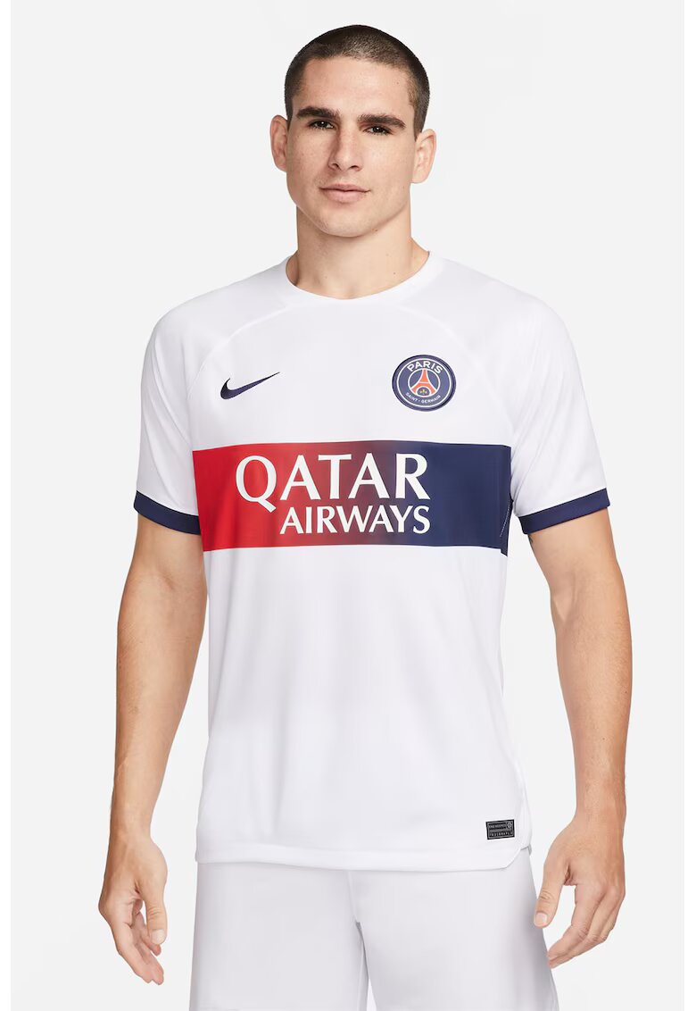 Nike Футболна тениска PSG с принт - Червен/Бял/Тъмносин