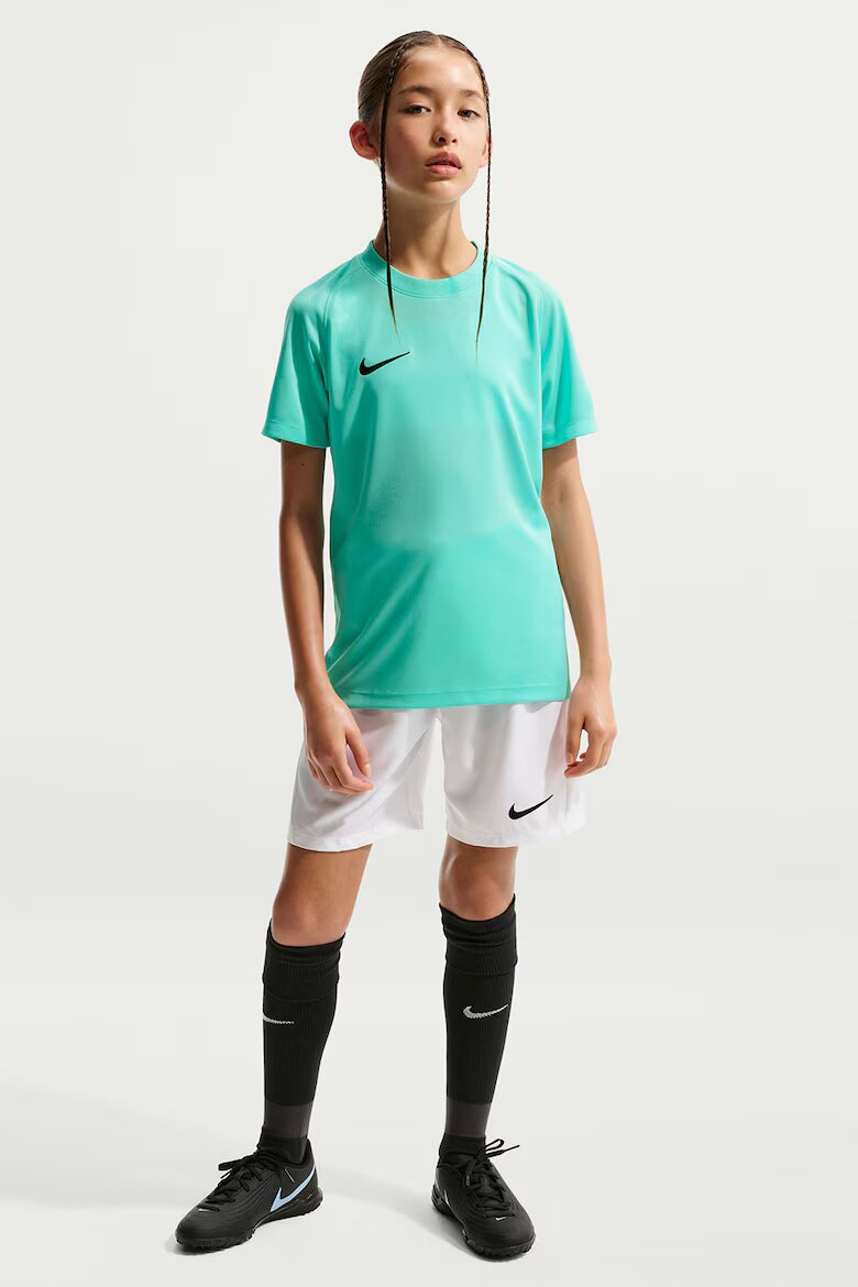 Nike Футболни обувки Dri Fit Park VIII с ръкави реглан Светлозелен
