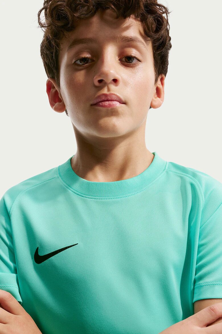 Nike Футболни обувки Dri Fit Park VIII с ръкави реглан Светлозелен