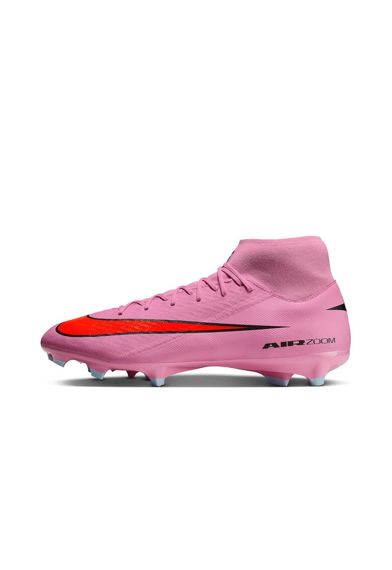 Nike Футболни обувки Mercurial Superfly 10 Academy с бутони - Аленочервен/Розово