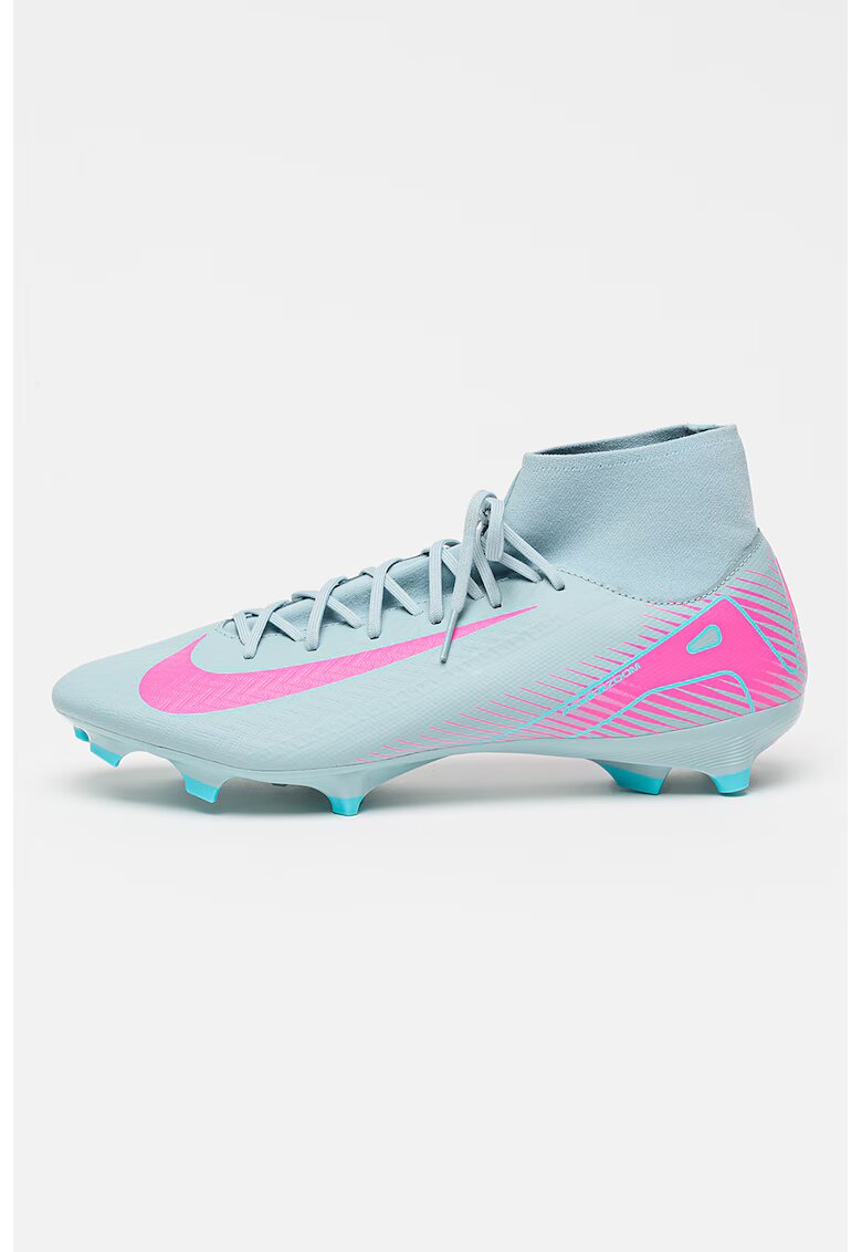 Nike Футболни обувки Mercurial Superfly 10 Academy с бутони - Неоново розово/Аквамарин син