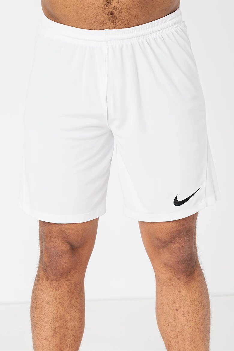 Nike Футболни шорти Park III с Dri-FIT Бял