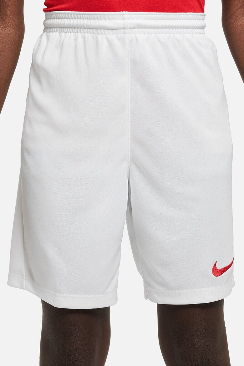 Nike Футболни шорти Park III с Dri-FIT Червен/Бял