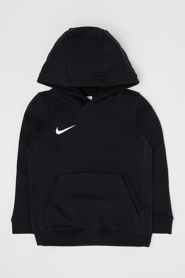 Nike Футболно худи с памук с лого Бял/Черен