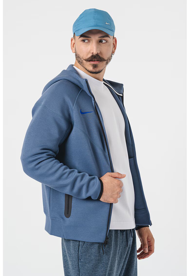 Nike Футболно худи с памук с цип