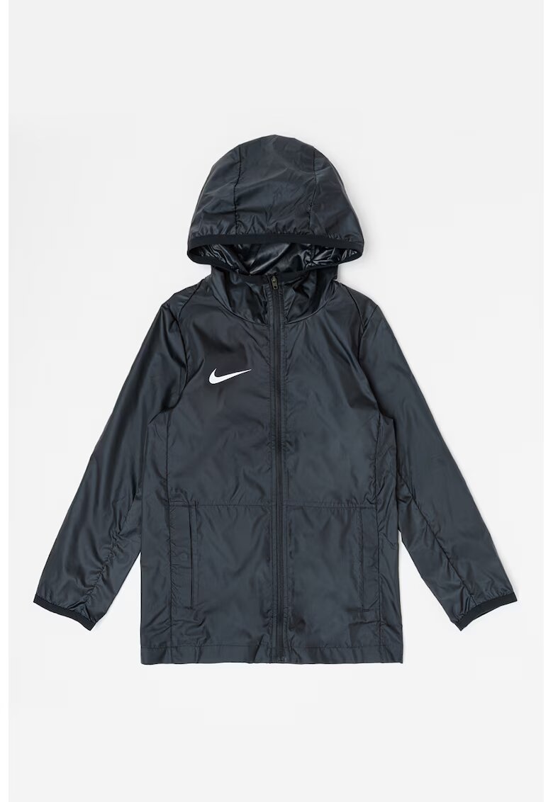 Nike Футболно яке с качулка - Бял/Черен