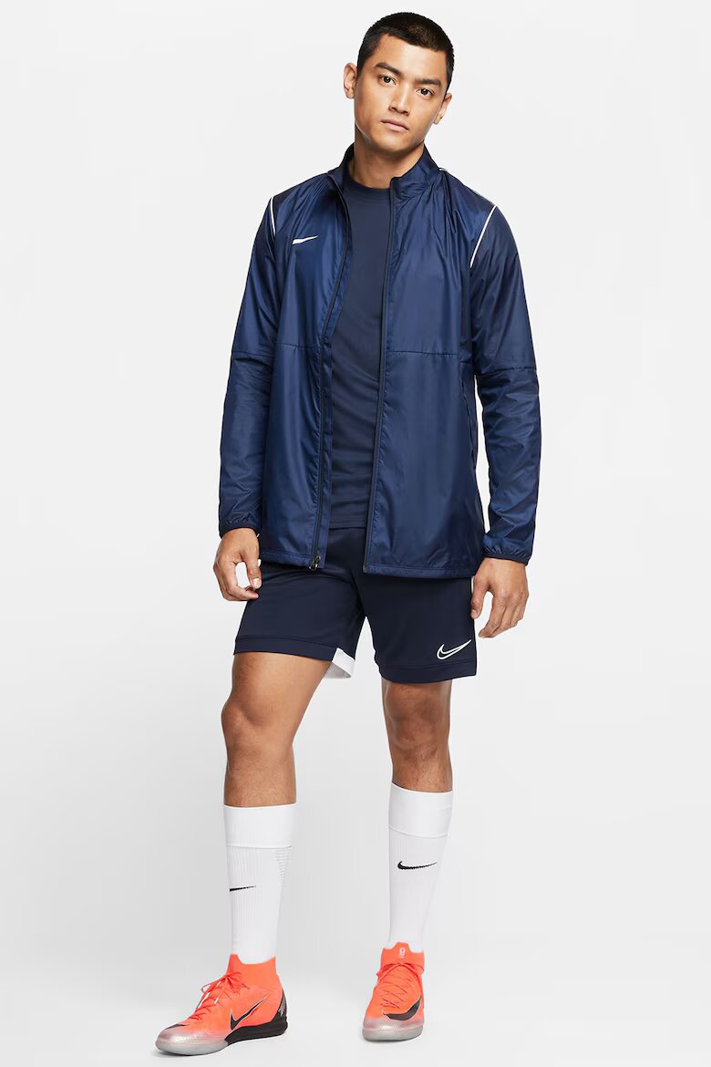 Nike Футболно яке с контрастно лого Тъмносин