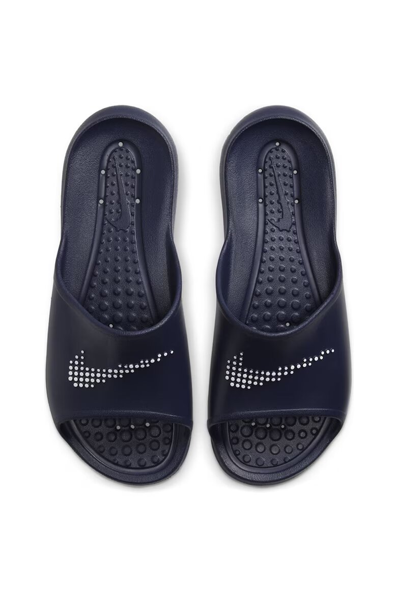 Nike Гумени чехли Victori One Shower Бял/Тъмносин