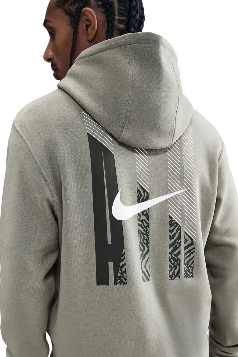 Nike Худи Air с джоб кенгуру Каки