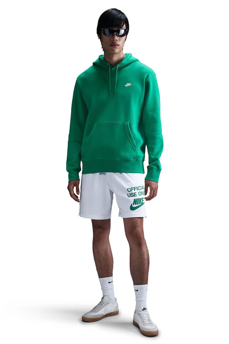 Nike Худи Club с джоб кенгуру Аква зелено