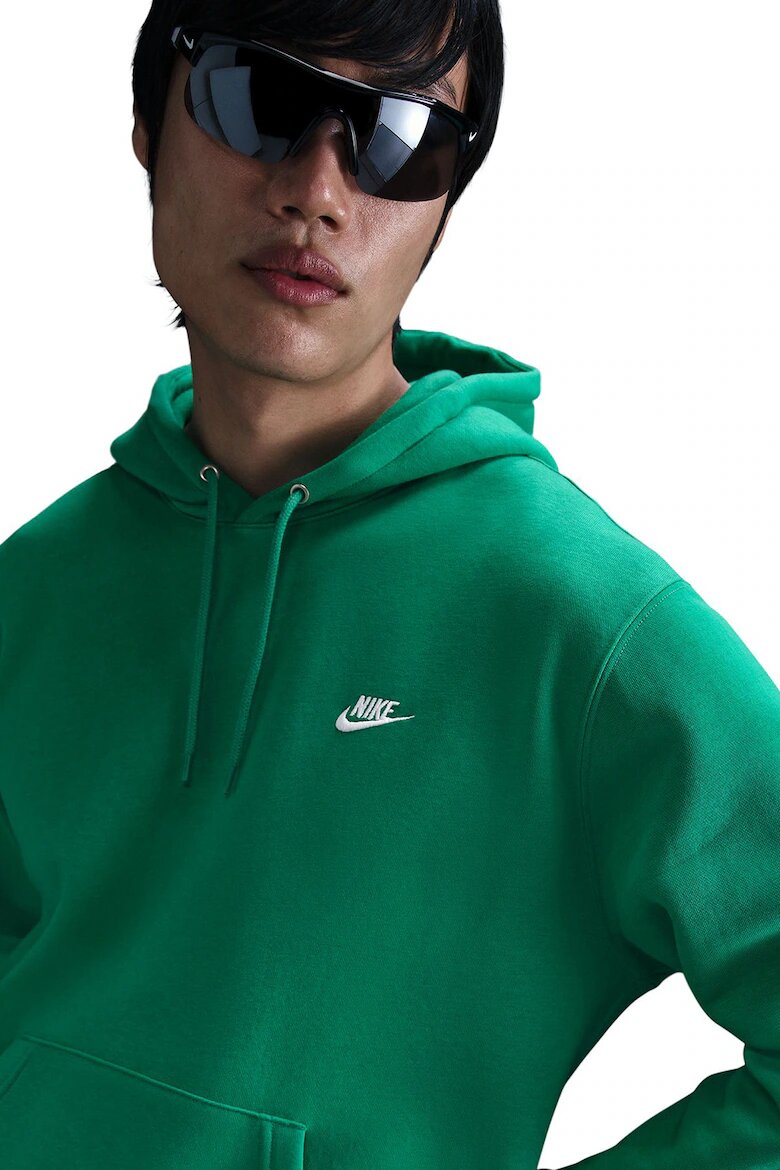 Nike Худи Club с джоб кенгуру Аква зелено