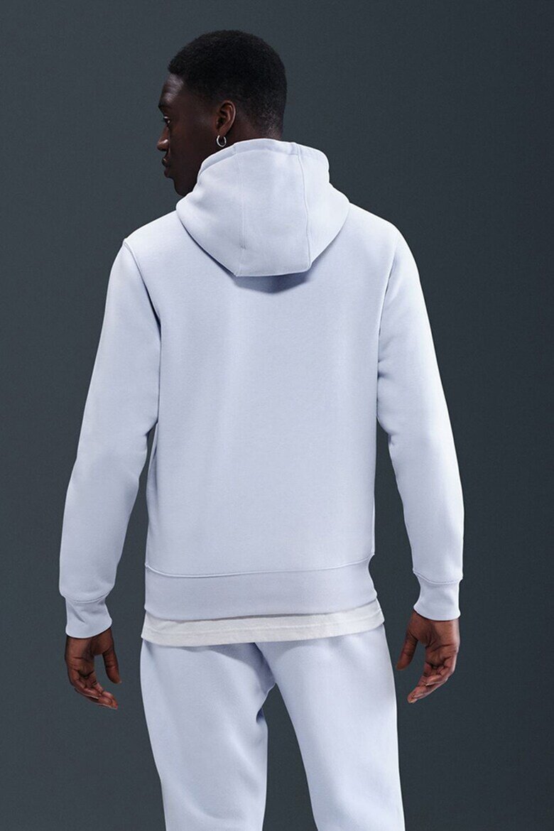 Nike Худи Club с цип и лого Пастелносин