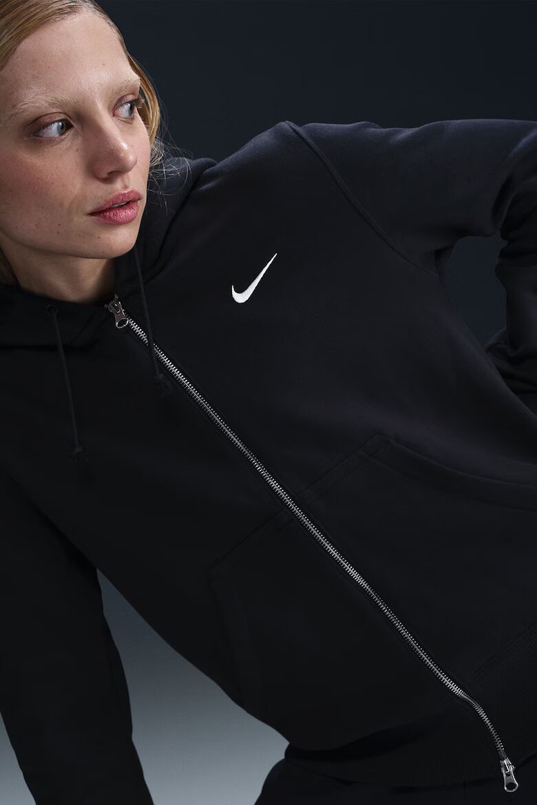 Nike Худи с цип и лого