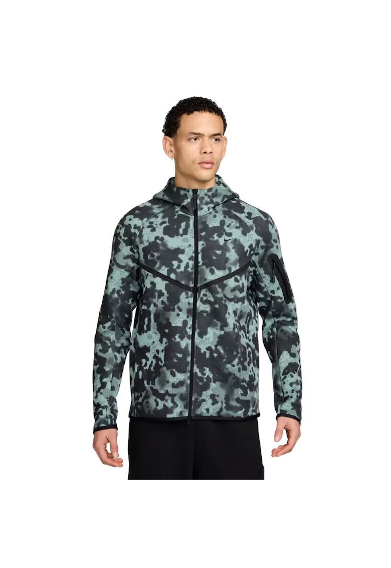 Nike Jacheta M NK TECH FLC WR FZ JKT CAMO-HV0955-017
