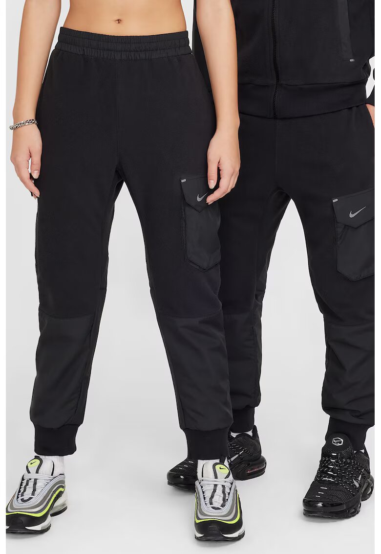 Nike Карго спортен панталон с поларени панели