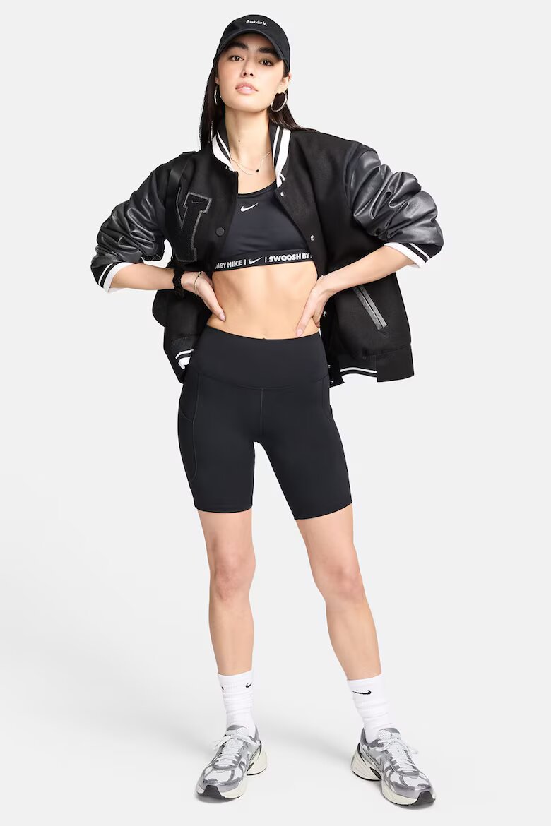 Nike Къс фитнес клин Черен