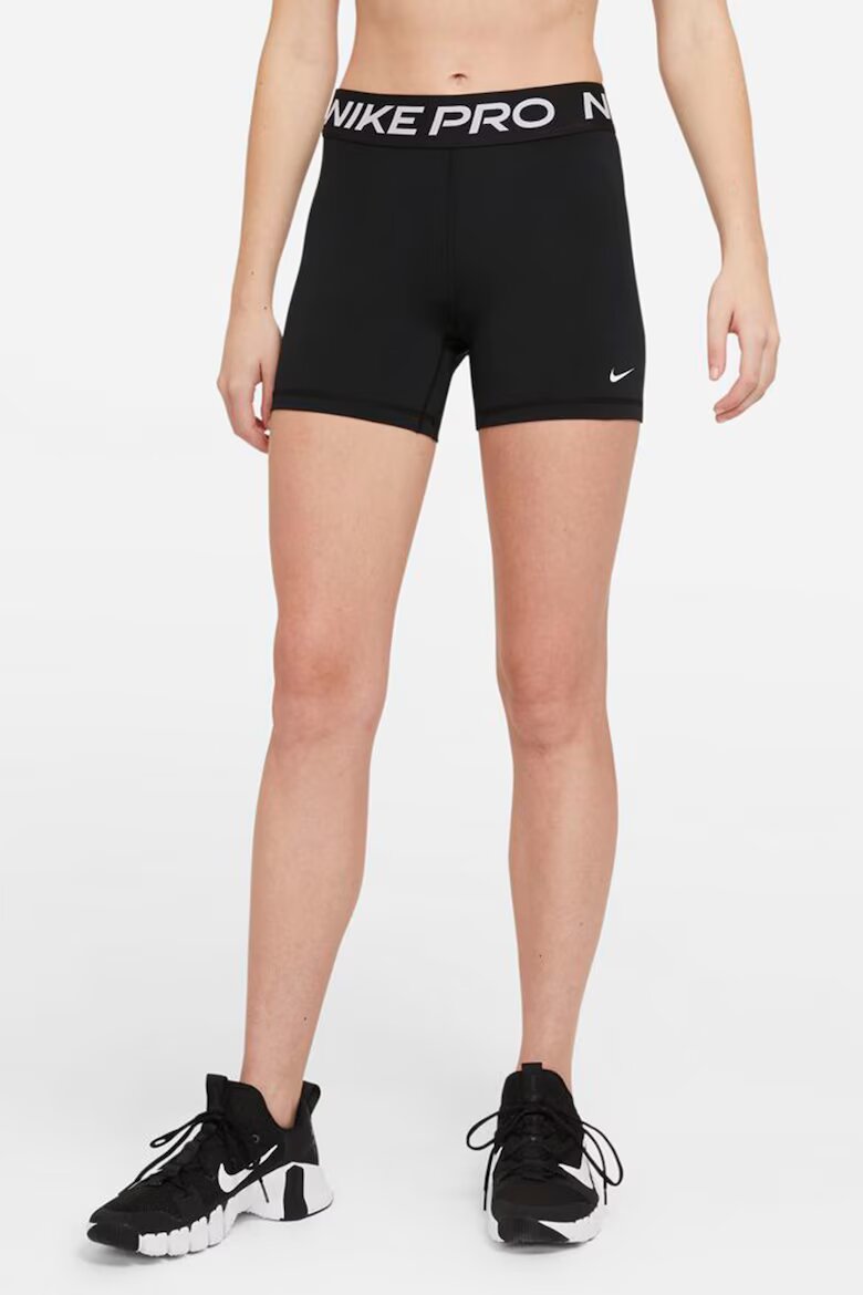 Nike Къс фитнес клин Pro 365 с Dri-FIT Черен/Мръснобял