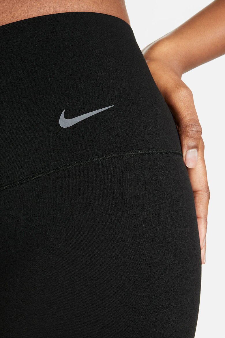 Nike Къс фитнес клин Zenvy с висока талия Черен