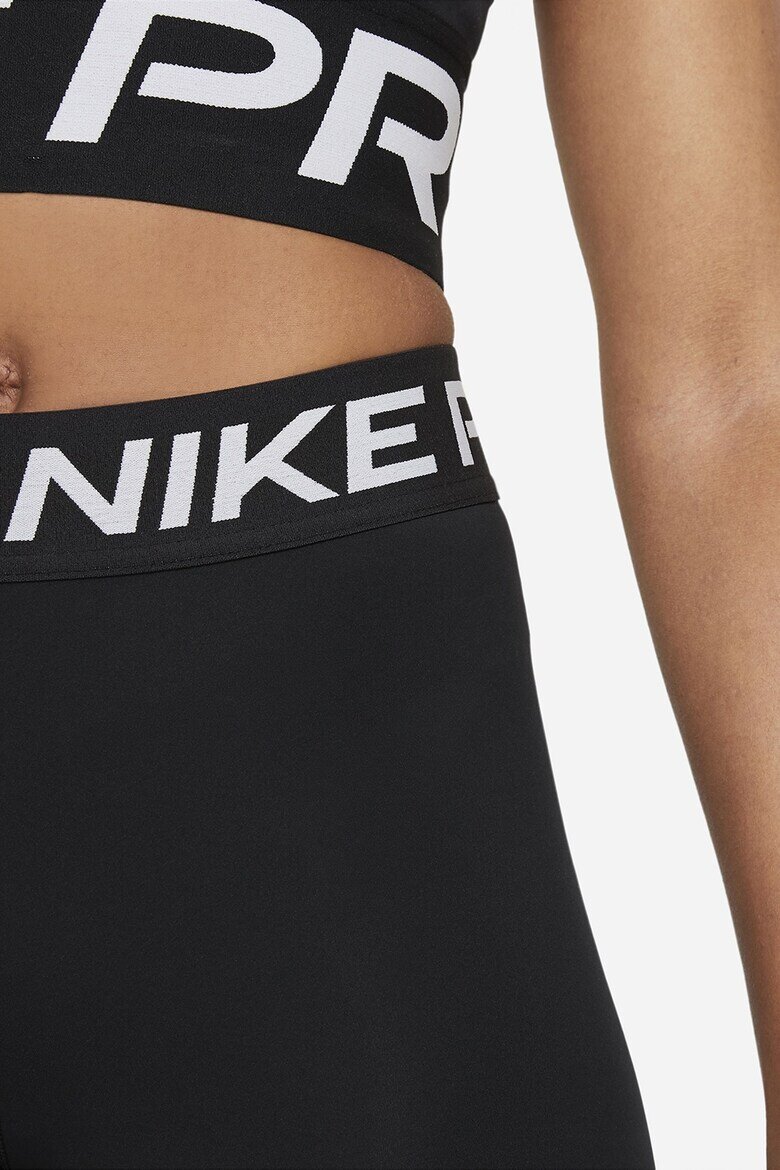 Nike Къс клин Pro 365 Dri-FIT за бягане с лого Черен