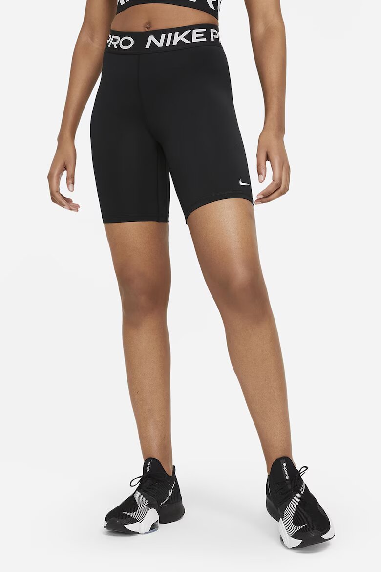 Nike Къс клин Pro 365 Dri-FIT за бягане с лого Черен
