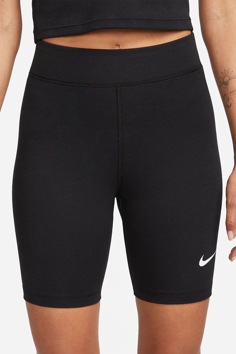 Nike Къс клин Sportswear с висока талия Черен