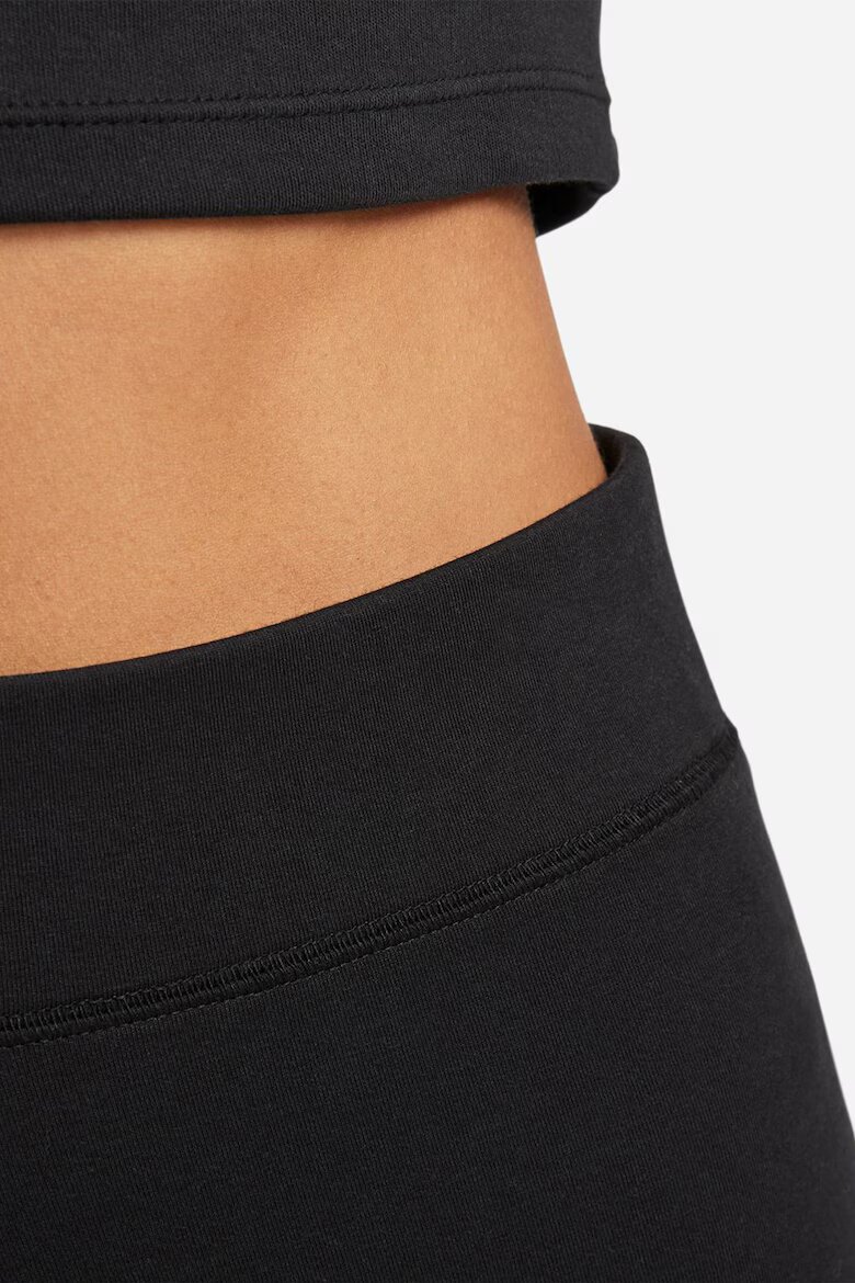 Nike Къс клин Sportswear с висока талия Черен
