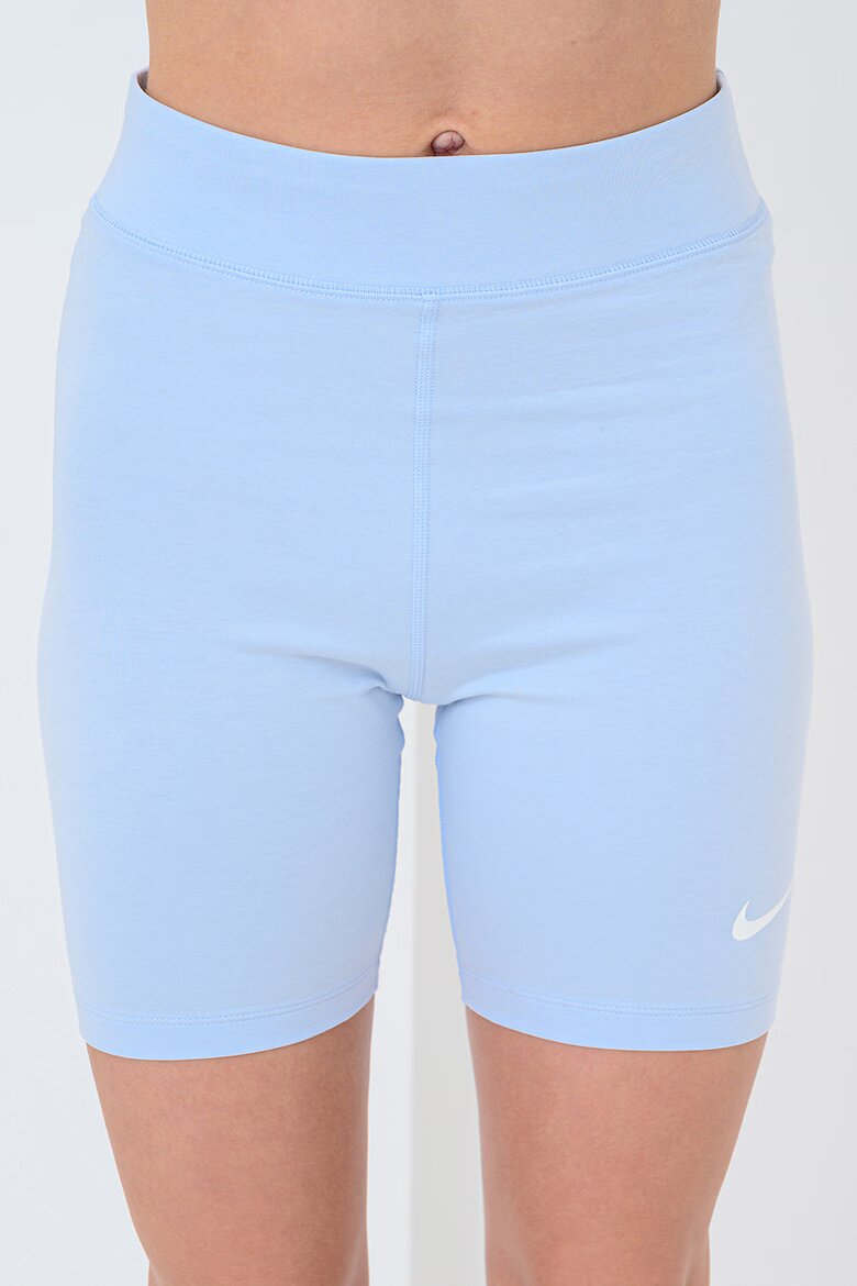 Nike Къс клин Sportswear с висока талия Пастелносин