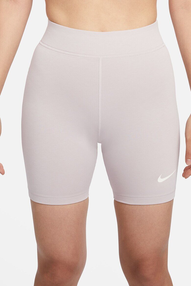 Nike Къс клин Sportswear с висока талия Светлолилав