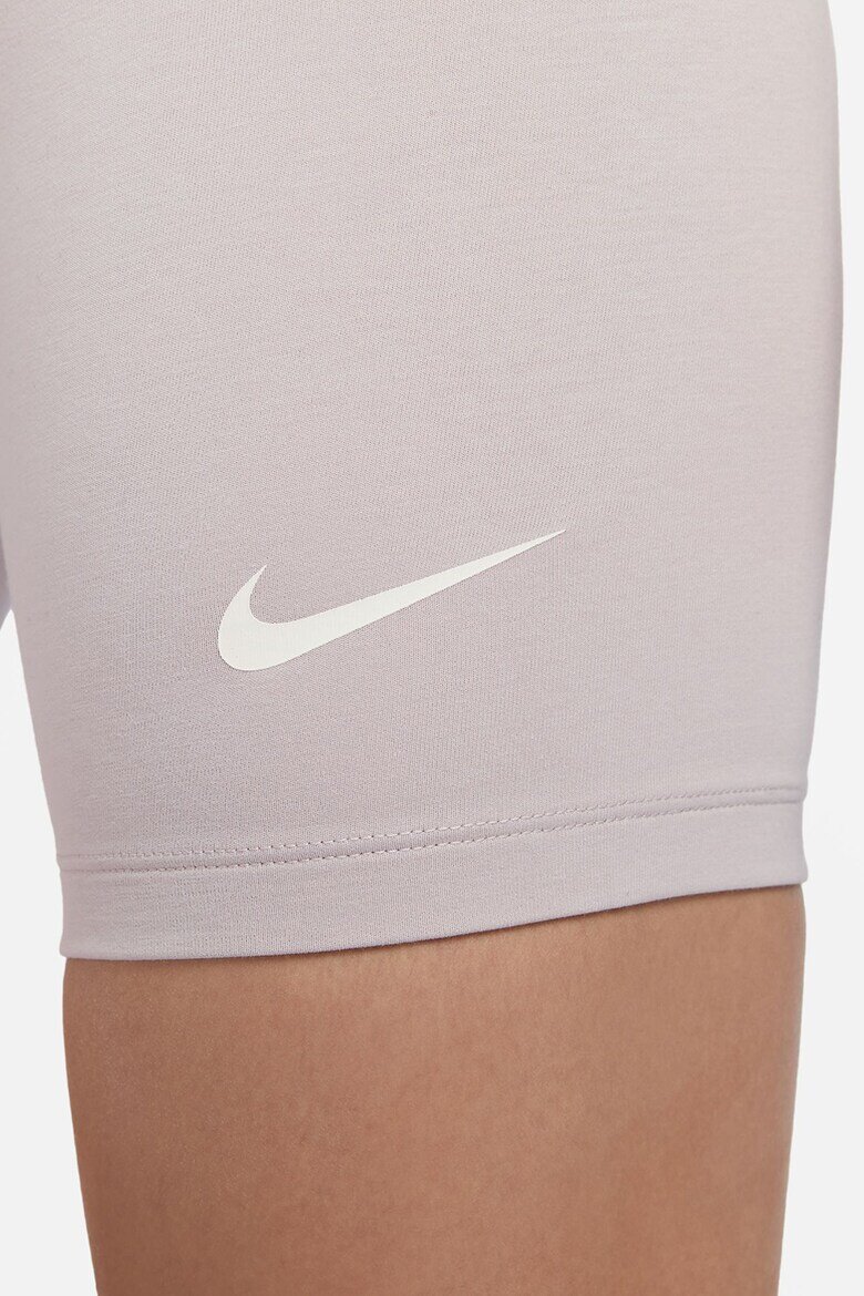 Nike Къс клин Sportswear с висока талия Светлолилав
