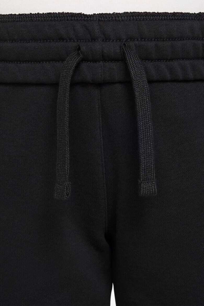 Nike Къс панталон с връзка и лого Черен