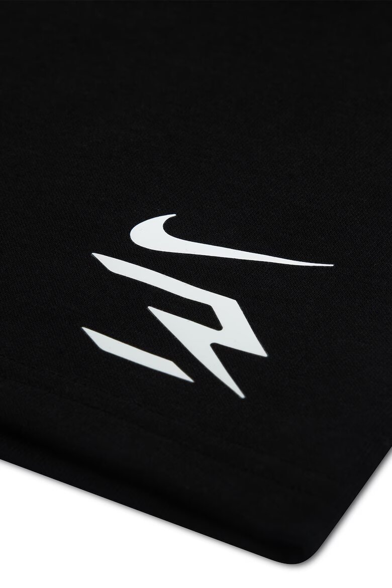 Nike Къс спортен екип Collage с графика и лого Черен/Мандарина/Бял