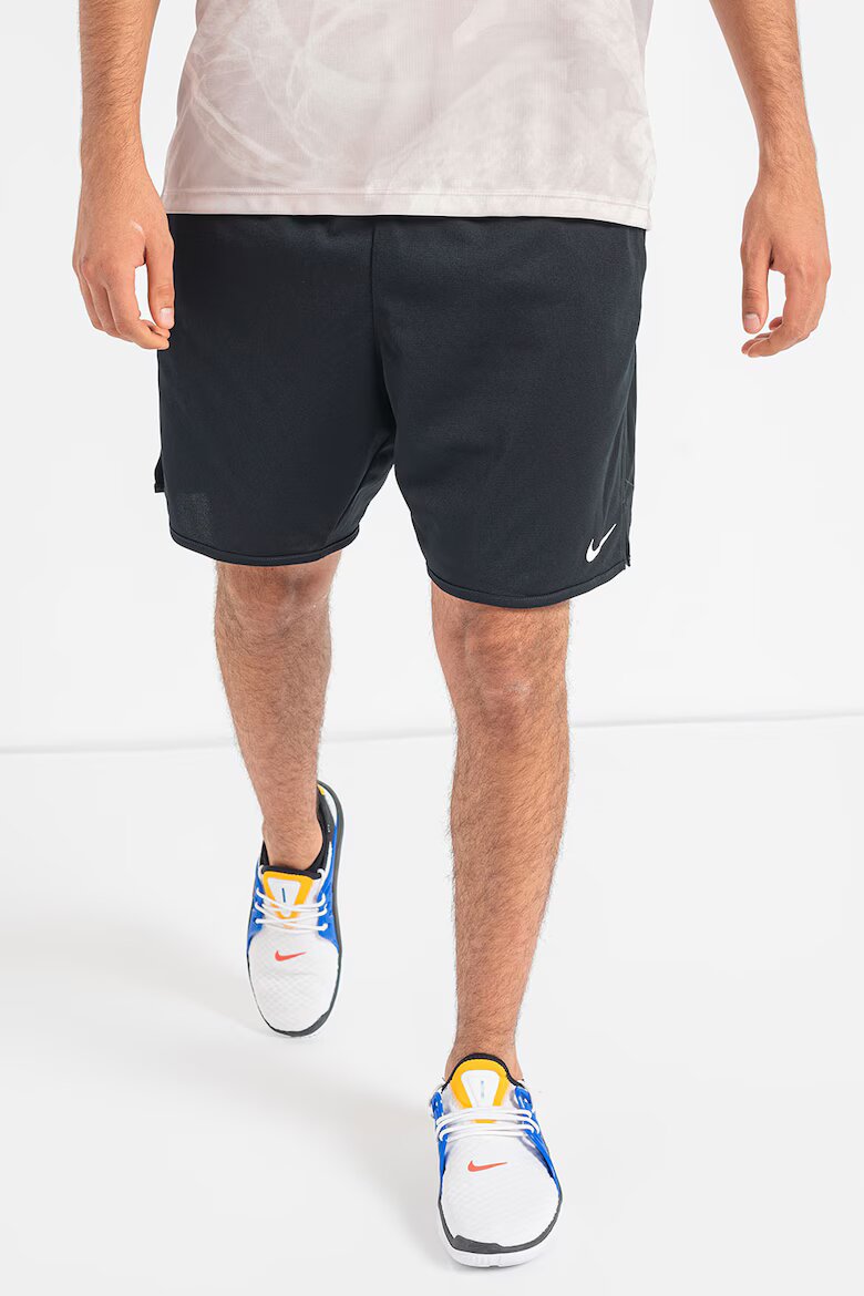 Nike Къс спортен панталон с Dri-FIT и скосени джобове Черен