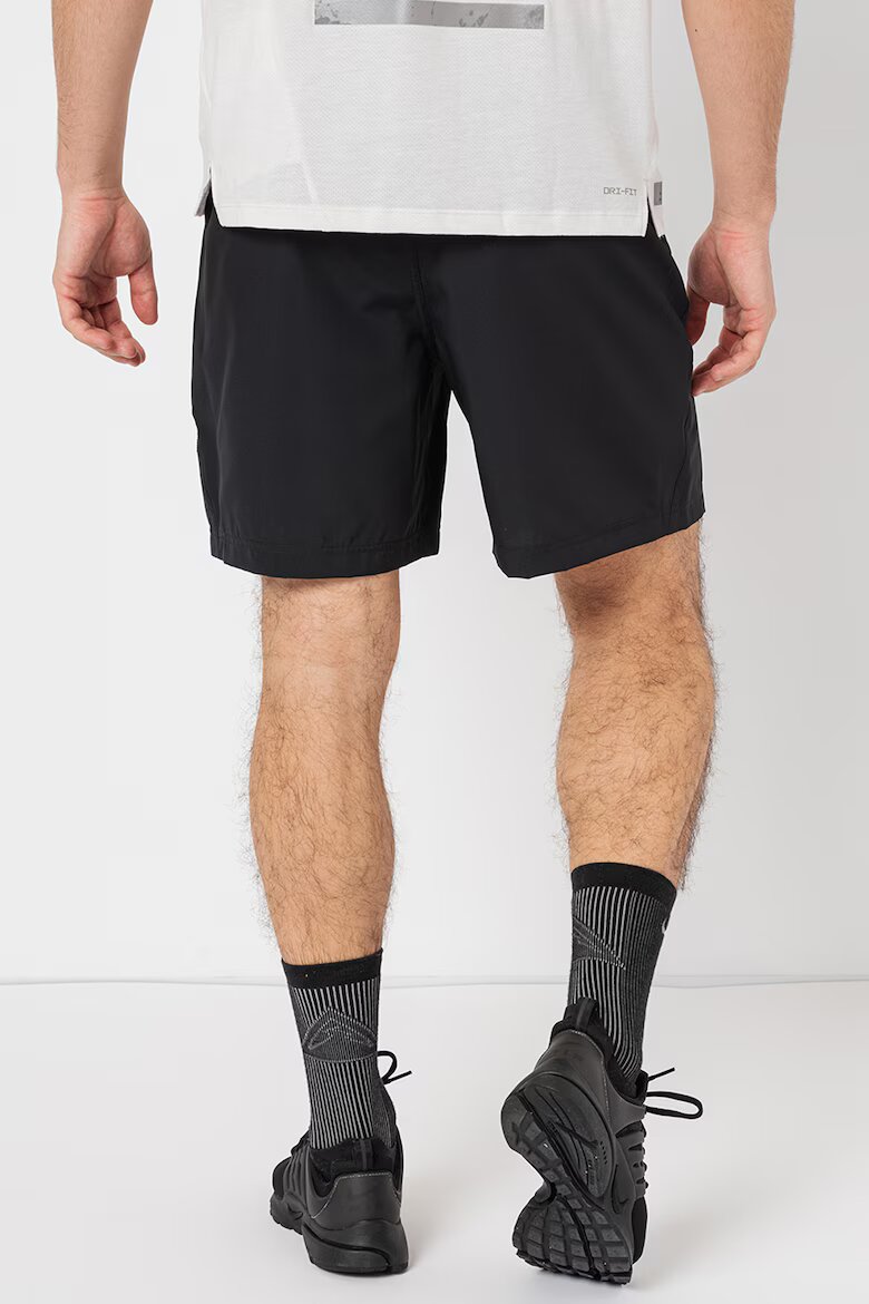 Nike Къс тренировъчен панталон с Dri-Fit и връзка Черен