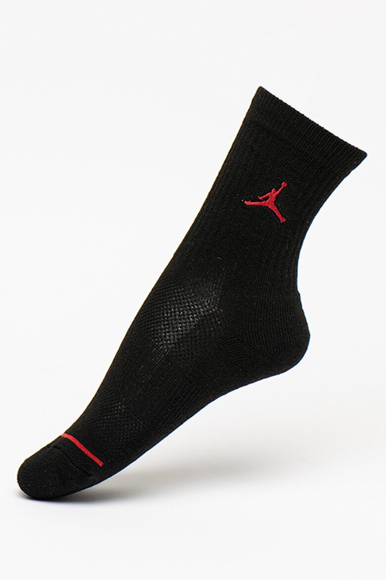 Nike Къси чорапи Jordan Jumpman с лого- 3 чифта