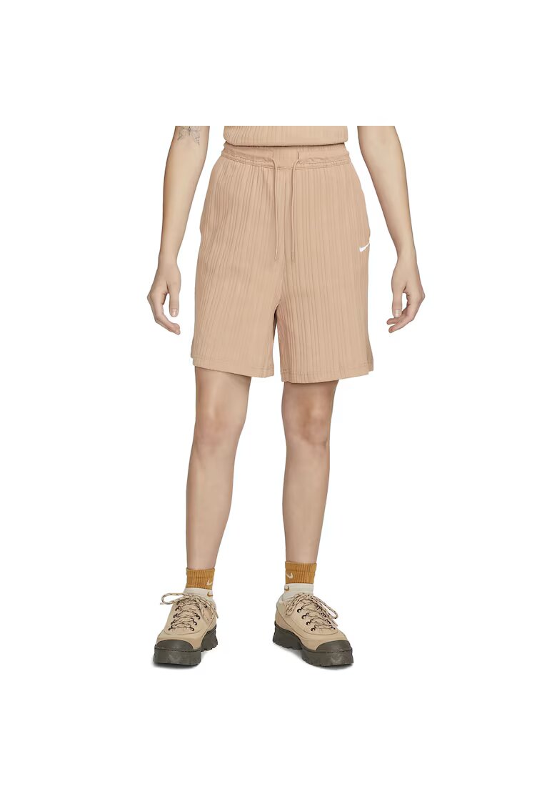 Nike Къси панталони W Nsw Jrsy Rib Bllr Short DM6401200 Дамски