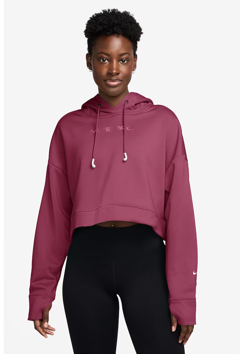 Nike Късо худи с Therma-FIT и лого