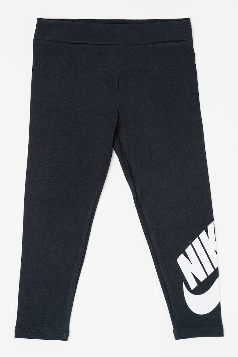 Nike Клин с памук с лого Черен