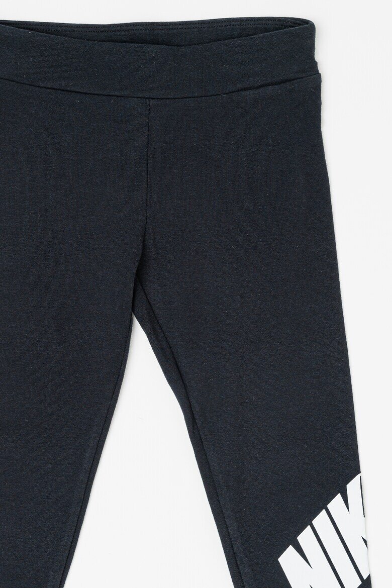 Nike Клин с памук с лого Черен