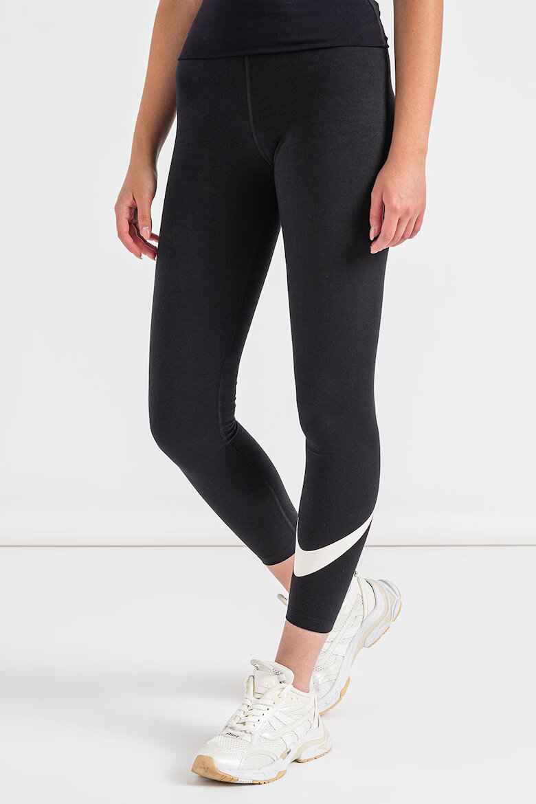 Nike Клин Sportswear с висока талия Черен