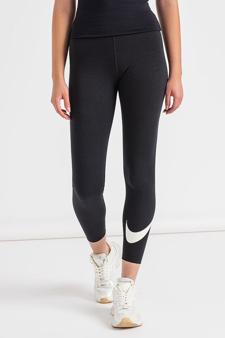 Nike Клин Sportswear с висока талия Черен