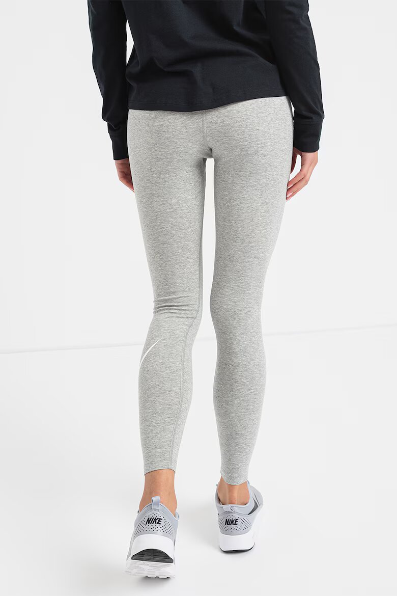Nike Клин Sportswear с висока талия Сив меланж