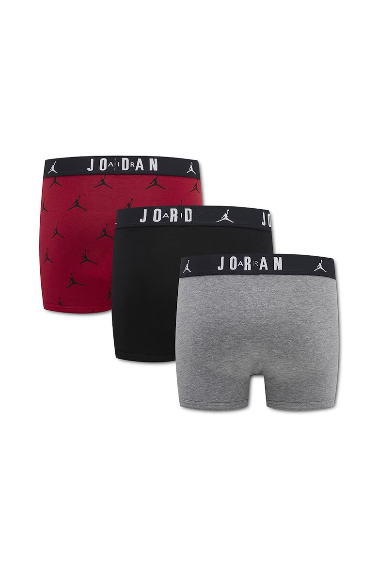 Nike Комплект от 3 чифта боксерки Jordan Flight JR 9J0840-R78 момчета многоцветни